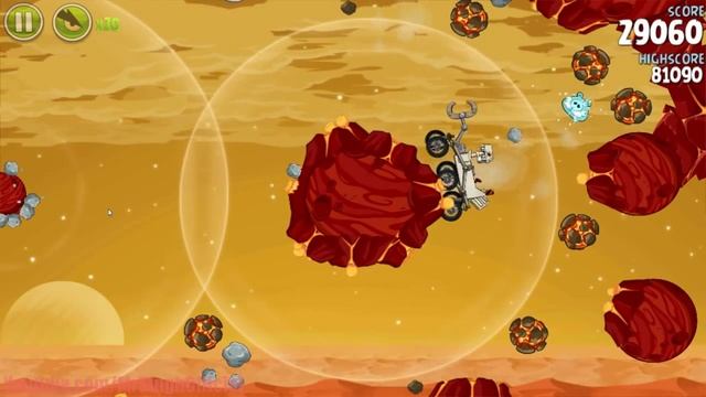 Angry Birds Space - Red Planet Level 5-30 HD Walkthrough Highscore Angry Birds Red Planet 5-30 смотреть онлайн