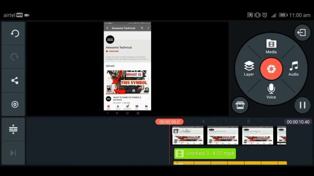 How to make SUBSCRIBE Intro 3d intro in 5 minutes on android mobile by kine master смотреть онлайн