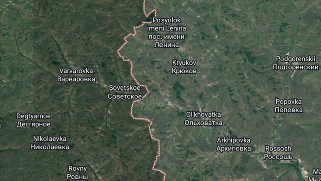 Белгородская область на карте. смотреть онлайн