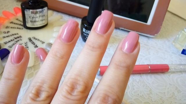 Камуфлирующая база+ТОП Кошачий глаз от Блюскай смотреть онлайн