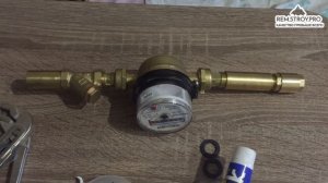 установка счетчика воды вертикально  #3