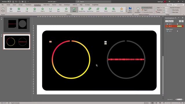 Music Player UI with Waveform & Progress Bar in PowerPoint смотреть онлайн