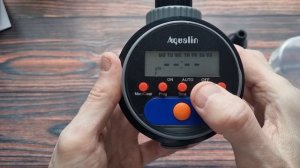 Автоматический таймер полива от фирмы Aqualin с ЖК-дисплеем (обновленная версия). Настройка таймера
