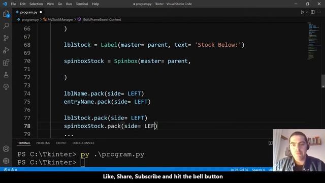 ? Python TkInter My Products Stock Manager [Preview #1] ?#AllTech_TkInter #PyTech_TkInter смотреть онлайн