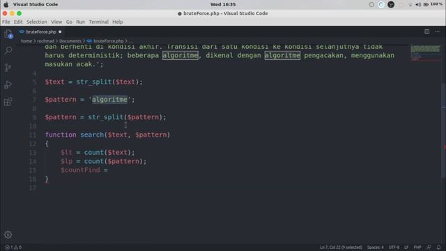 String Matching dengan Algoritma Brute Force #Koding смотреть онлайн