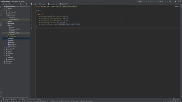 JFrog CLI Plugin: build-report смотреть онлайн