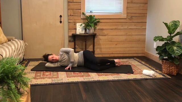 Neutral Spine Pilates Mat class смотреть онлайн
