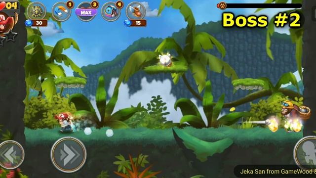 Все боссы (All Bosses)!!! Super Jungle Jump на Android смотреть онлайн