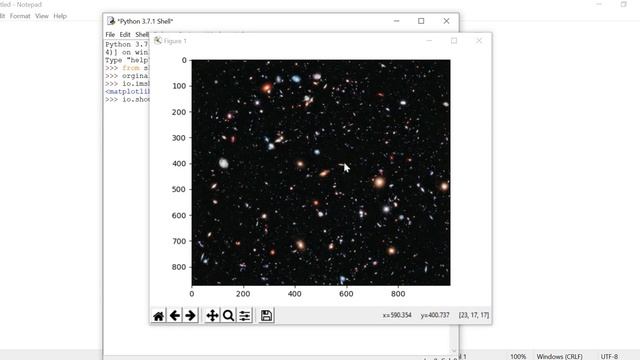 Scikit-image(Image processing in Python)- Image Color filtering Example смотреть онлайн