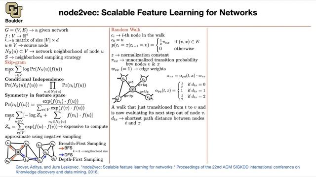 node2vec | Lecture 84 (Part 3) | Applied Deep Learning смотреть онлайн