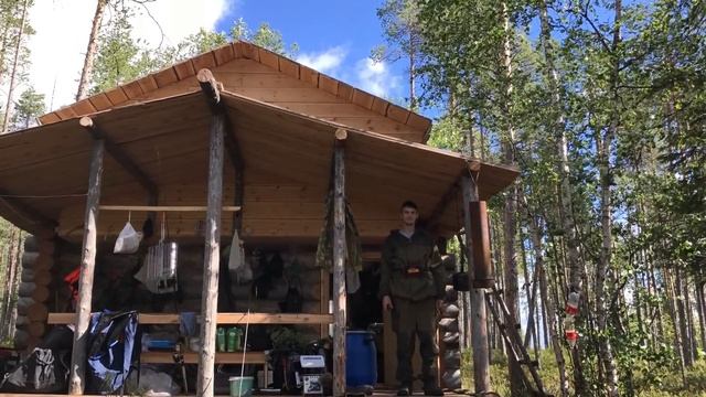 Рыбалка в карелии. Хороший отдых на Пяозеро в августе. Собираем чернику, грибы. Часть 1 - заселени смотреть онлайн