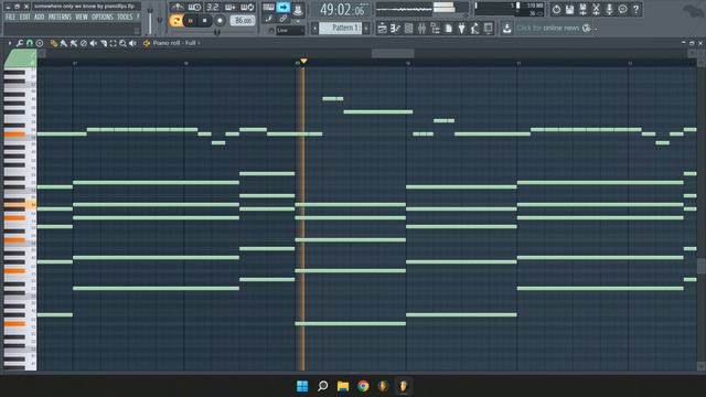 Keane - Somewhere Only We Know (MIDI + FLP) (FL Studio Piano Tutorial / Cover) смотреть онлайн