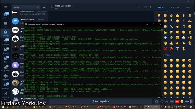 Pythonda yaratilgan botlarni qanday qilib serverga yuklash. | How to deploy python telegram bots. смотреть онлайн
