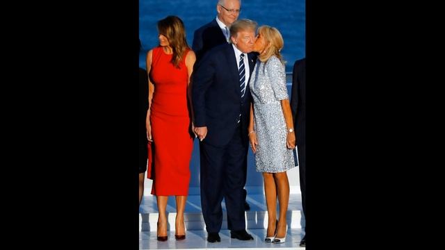 Melania Trump - Brigitte Marie Claude Macron - Style смотреть онлайн
