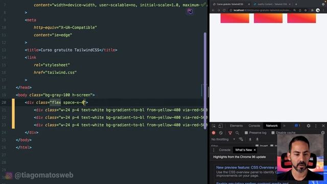 Curso gratuito Tailwind CSS #7 - Flexbox смотреть онлайн
