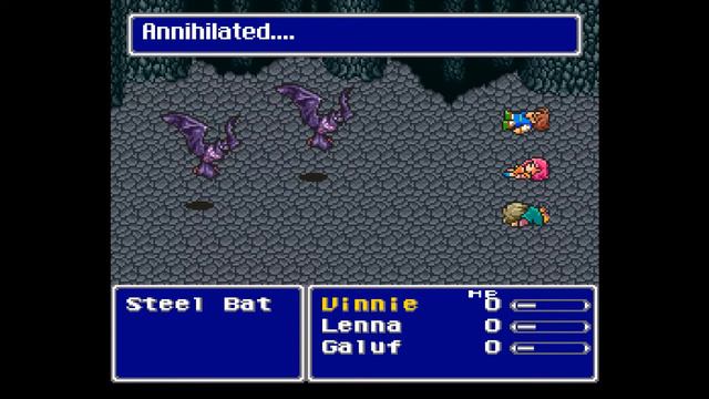 Game Over: Final Fantasy V (SNES) смотреть онлайн