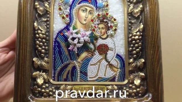 Икона Неувядаемый цвет (Дивеевская икона) смотреть онлайн