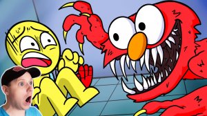 ХАГИ ВАГИ ПРОТИВ ЭЛМО. ПОППИ ПЛЕЙТАЙМ АНИМАЦИЯ НА РУССКОМ РЕАКЦИЯ.