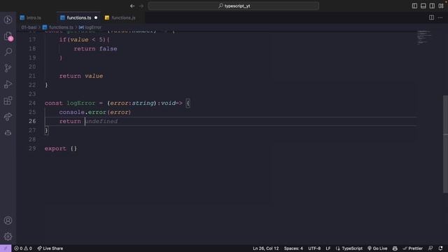 Void, never & unknown che cosa sono in Typescript смотреть онлайн