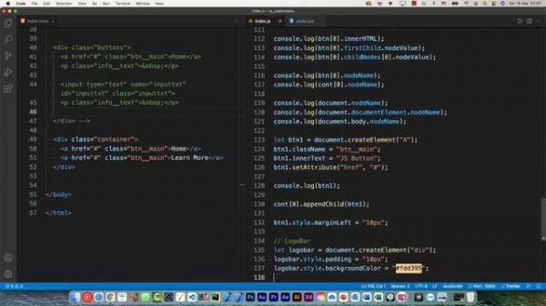 Learn JavaScript (JS) [24/25] - CreateUpdateNodes