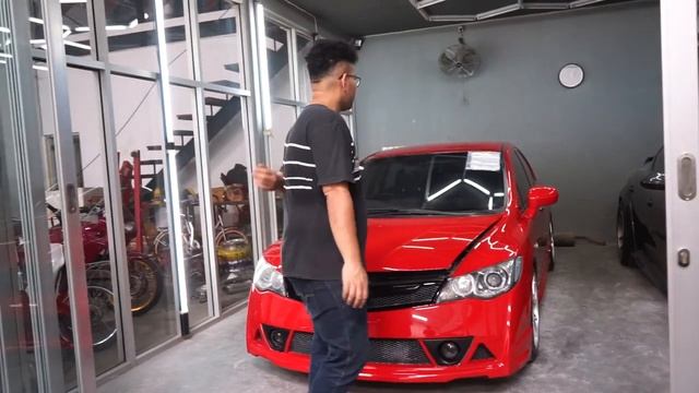 MODIFIKASI HONDA CIVIC FD1 JADI MUGEN RR LOOK SAMPAI KE WARNANYA #CARVLOG смотреть онлайн