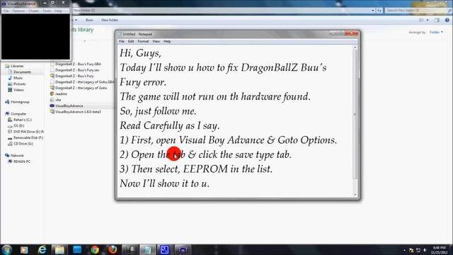 How to fix DragonBallZ Buu's Fury Error ( The game will not run on this hardware ) смотреть онлайн