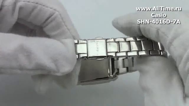 Женские японские наручные часы Casio SHN-4016D-7A смотреть онлайн