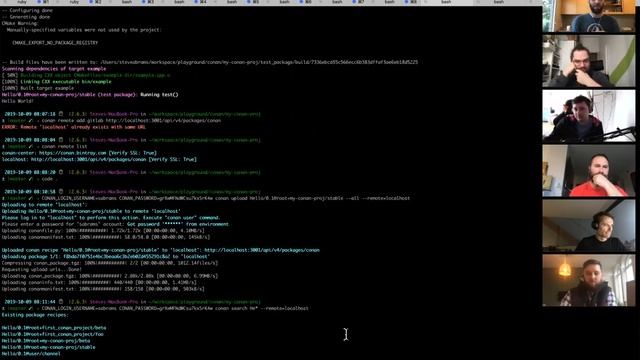 GitLab Conan Package Repository Demo смотреть онлайн