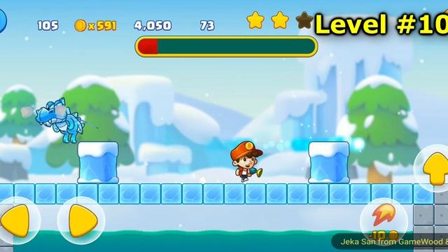 Все боссы (All Bosses)!!! Super Jack's World - Free Run Game на Android смотреть онлайн