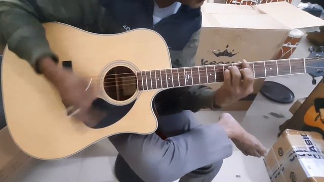 Kepma D1CE K10 Transacoustic Guitar @rdxmusicaudiostore1824 Order Now & Get Home Delivery