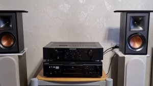 marantz pm6003 с акустикой Klipsch r-51m
