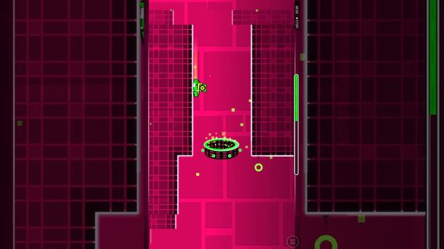 Как пройти 1 уровень в игре "Geometry Dash Lite", "Stereo Madness", на все 3 монетки✌️ смотреть онлайн