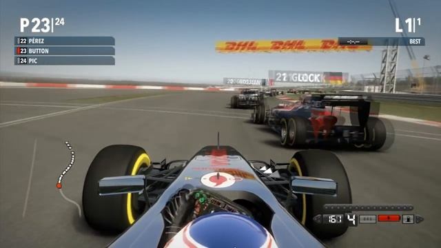 F1 2012 Benchmark Max Settings on GTX 550 TI смотреть онлайн