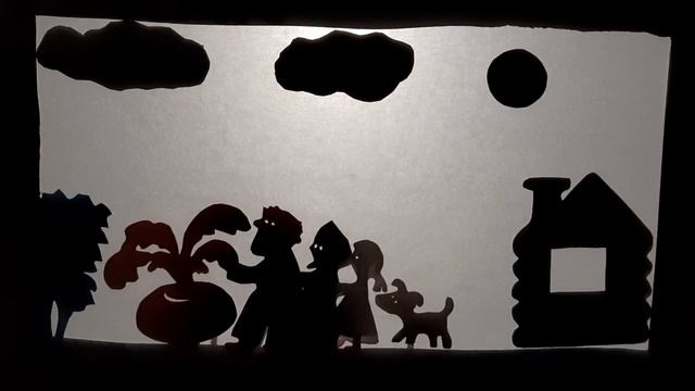 Театр теней. Сказка "Репка" смотреть онлайн