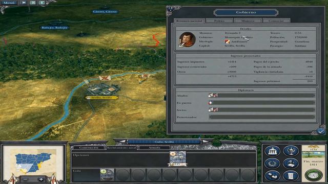 Napoleon Total War: Campaña Peninsular Gameplay |España #1 |1080p HD - Español смотреть онлайн