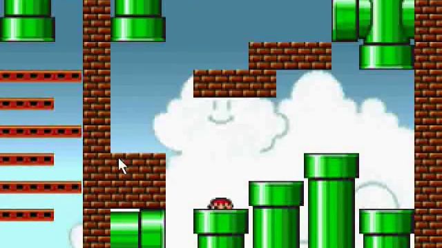 Super Mario Flash level editor-Pipe Maze смотреть онлайн