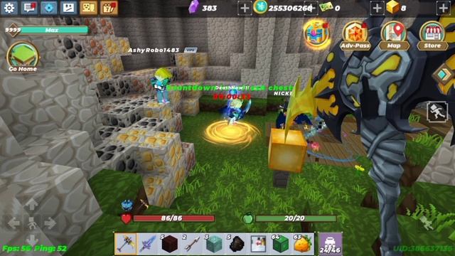 Gem Hunting With Fans in SkyBlock Blockman go смотреть онлайн