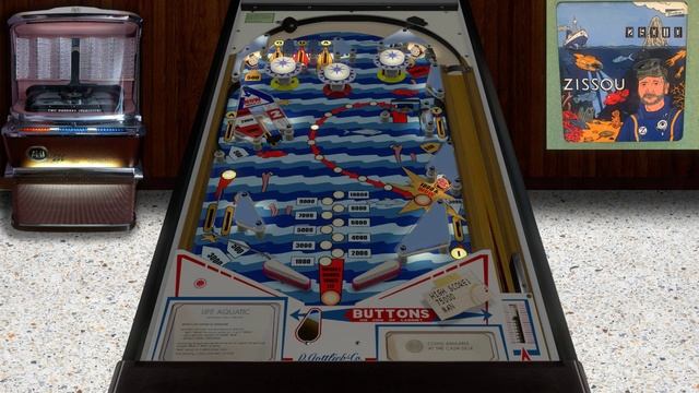 Zissou The Life Aquatic Pinball VPX смотреть онлайн