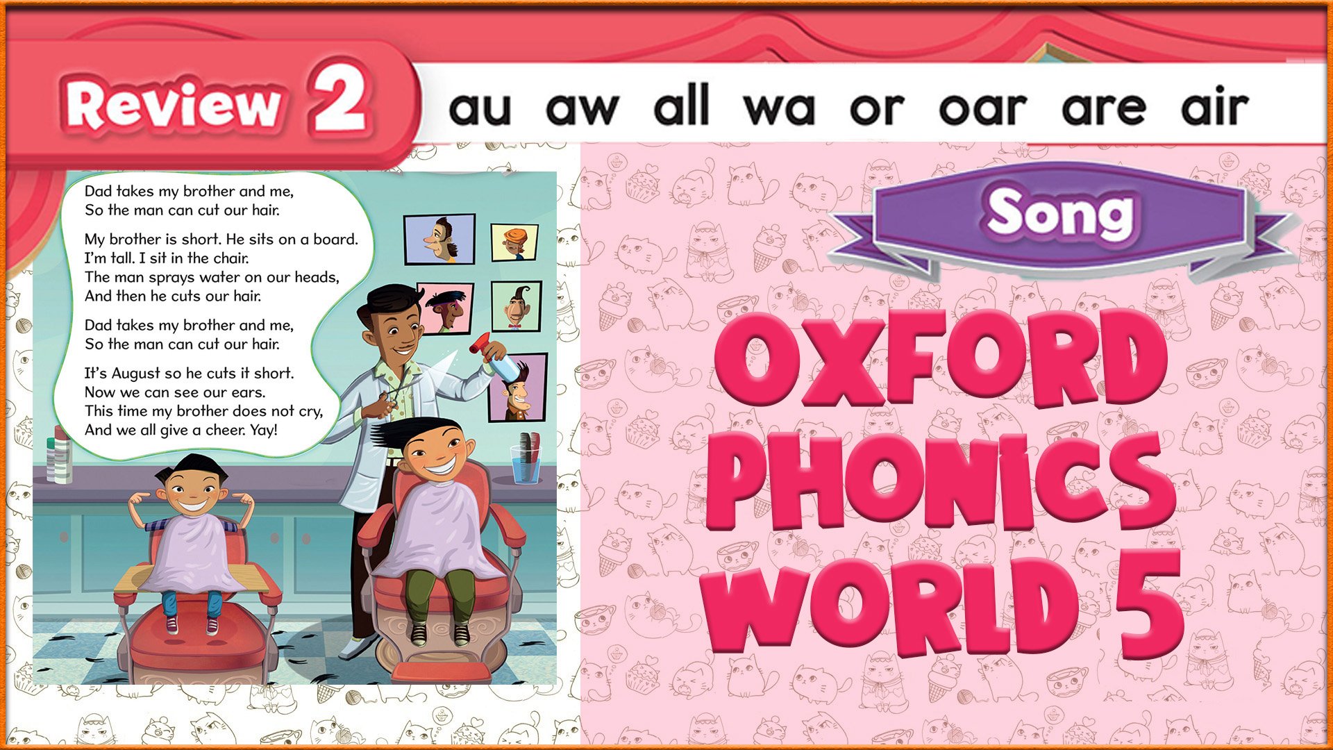 Song | Review 2 | Oxford Phonics World 5 - Consonant Blends. #29 смотреть онлайн