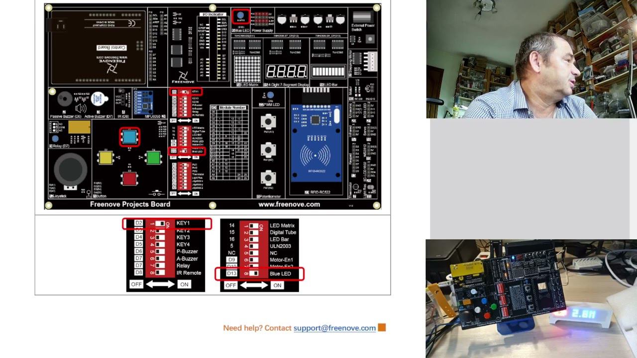 Arduino UNO R4 Minima &Project Board. Control LED with Button & SERIAL PORT. 14 ноября 2023 смотреть онлайн