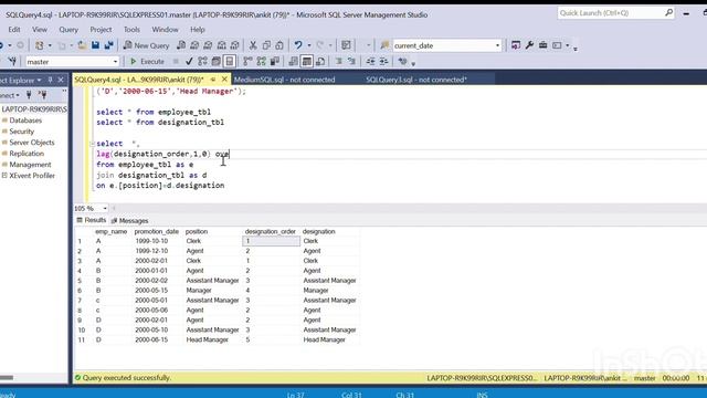 SQL Intermediate Question 1 смотреть онлайн