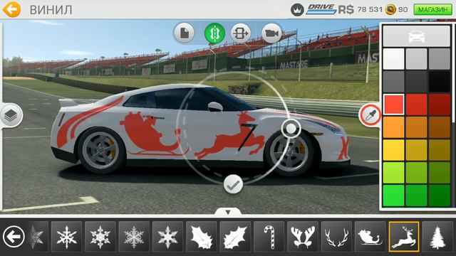 Колхозный Тюнинг GTR R 35 PREMIUM в Real Racing 3. смотреть онлайн