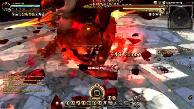 Lv99 Dark Avenger ADJ STG19 Test (Ancient Skill Jade) / Dragon Nest Korea (2023 June) смотреть онлайн
