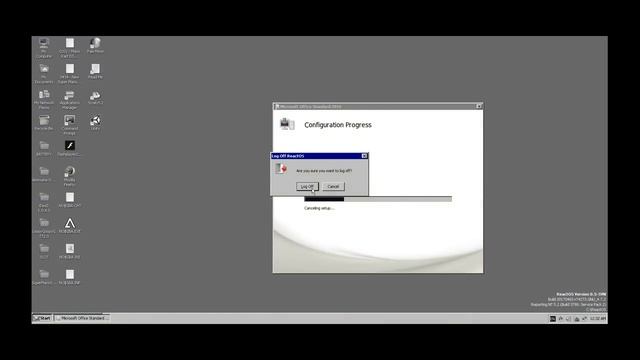 Installing and playing with MS Office 2010 in ReactOS смотреть онлайн