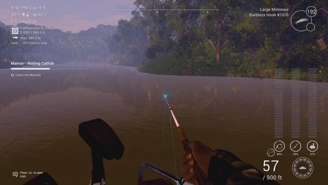 WAILING CATFISH MONSTER MISSION AT MARRON RIVER - Fishing Planet смотреть онлайн