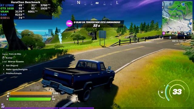 Fortnite | GTX 1650 4GB | Ryzen 7 1700X | 1080p | benchmark смотреть онлайн