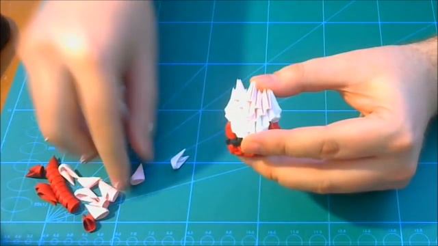 3D Origami small Santa Claus tutorial || DIY paper small Santa Claus смотреть онлайн