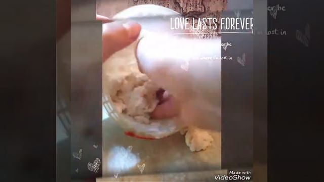 Как сделать жувачку для рук из муки из соли и из воды. смотреть онлайн