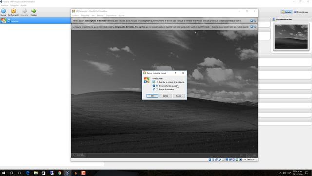 Curso de VirtualBox - Iniciar, apagar y guardar el estado de maquinas virtuales смотреть онлайн