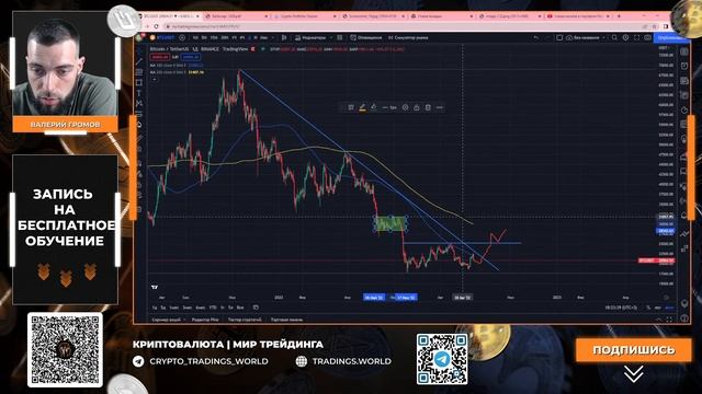 Как новичку сделать разбор рынка криптовалют за 45 минут? | Валерий Громов смотреть онлайн